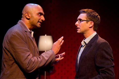 Usman Ally and Collin Geraghty in The Four of Us