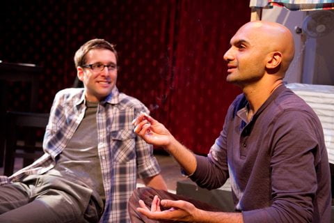 Collin Geraghty and Usman Ally in The Four of Us