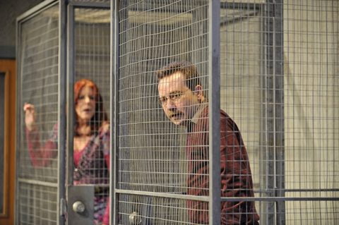 Kevin Stark and Kate Buddeke in The North Plan