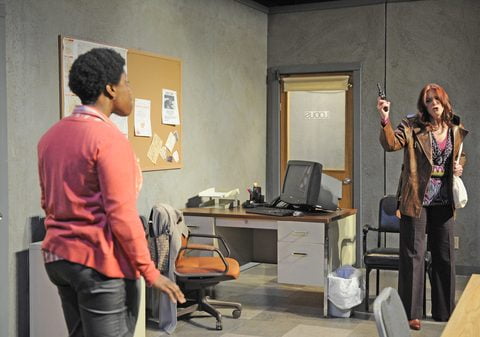 Lucy Sandy and Kate Buddeke in The North Plan