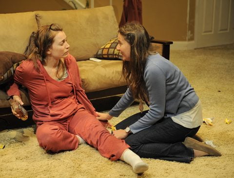 Kasey Foster and Mary Winn Heider in Tigers Be Still