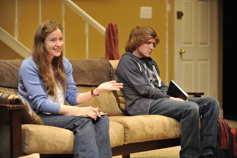 Mary Winn Heider and Matt Farabee in Tigers Be Still